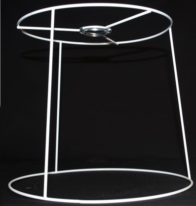 Lampeskærm stativ cylinder 23,5x24x27 (27 cm) LNF